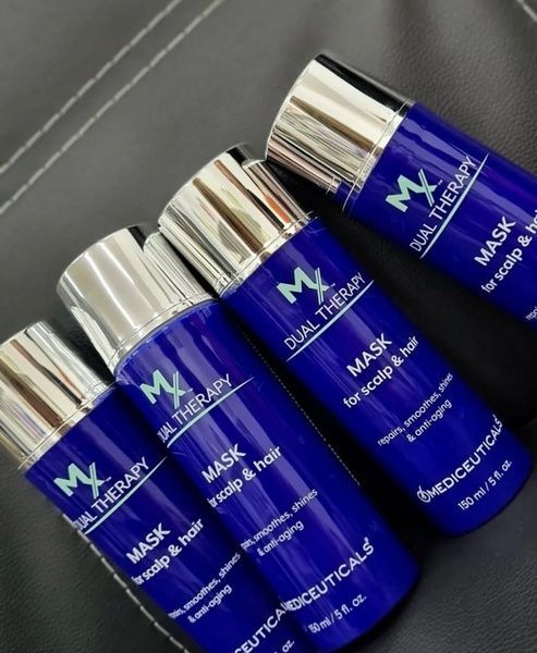 Mediceuticals, MX Dual Therapy&trade; - maska regenerująca do włos&oacute;w i sk&oacute;ry głowy, 150 ml 56006 zdjęcia