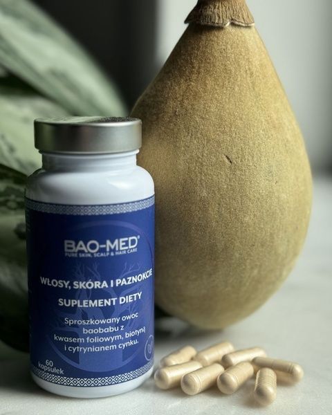Suplement diety Bao-Med&reg; na włosy, sk&oacute;rę i paznokcie, 60 szt 57003 zdjęcia