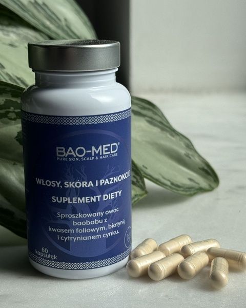 Suplement diety Bao-Med&reg; na włosy, sk&oacute;rę i paznokcie, 60 szt 57003 zdjęcia
