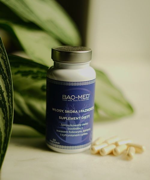 Suplement diety Bao-Med&reg; na włosy, sk&oacute;rę i paznokcie, 60 szt 57003 zdjęcia