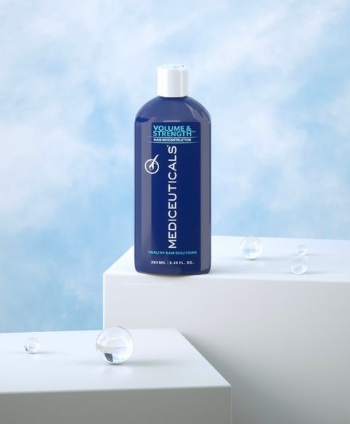 Mediceuticals Volume&Strength&trade; - rekonstruktor do włos&oacute;w cienkich, zniszczonych lub osłabionych, 250 ml 53003 zdjęcia
