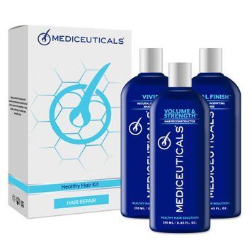 Mediceuticals Zestaw kosmetyk&oacute;w dla zdrowych włos&oacute;w (Vivid&trade; 250ml, Volume&Strength&trade; 250ml, Final Finish&trade; 250ml) 53010 zdjęcia
