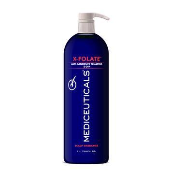 Mediceuticals X-Folate&trade; Anti-Dandruff &ndash; szampon do włos&oacute;w z tendencją do łupieżu oraz inych stan&oacute;w sk&oacute;ry głowy, 1L 54003 zdjęcia